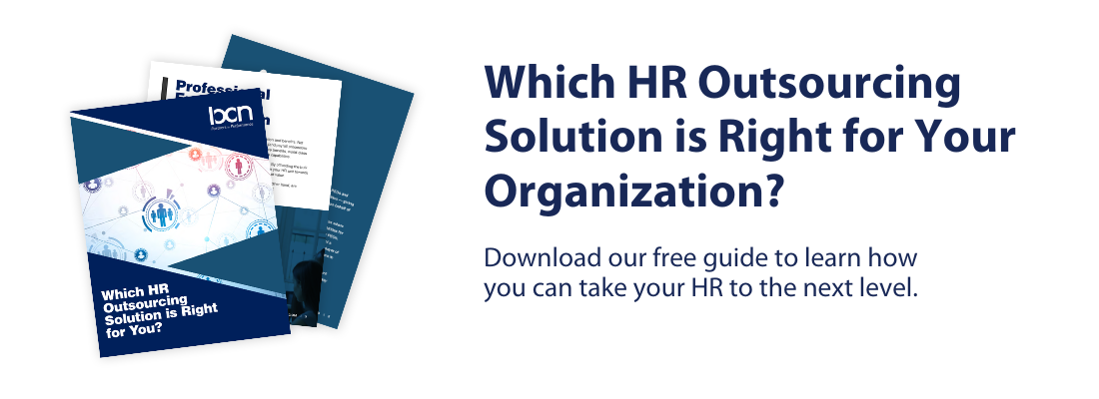 Which HR Outsourcing Solution is Right for your Organization? 